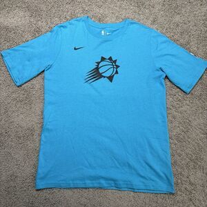 Nike Phoenix Suns City Edition Turquoise Graphic Logo T-Shirt Youth XL 18-20